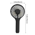 Handheld Fan Portable Fan Unisex USB-Rechargeable 1200mAh Mini Fan 3-Speed Settings Ideal for Home Office Outdoor and Travel