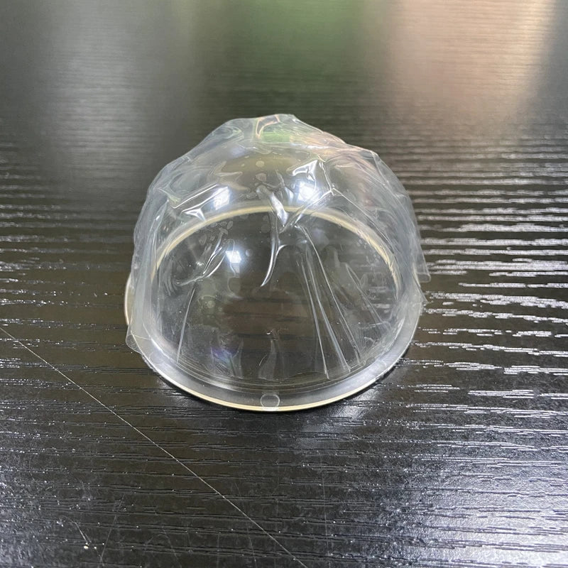 3.1 Inch Acrylic Indoor / Outdoor CCTV Replacement Clear Camera mini Dome Housing Cover