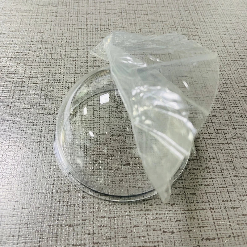 3.1 Inch Acrylic Indoor / Outdoor CCTV Replacement Clear Camera mini Dome Housing Cover